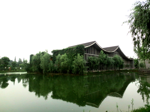 中國美術(shù)學院 王澍 綠色 建筑 設計 屋頂 綠化 中國風景園林網(wǎng)